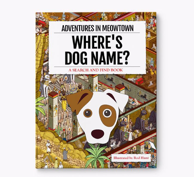 Personalised Jack Russell Terrier Book: Where's Jack Russell Terrier? Volume 2